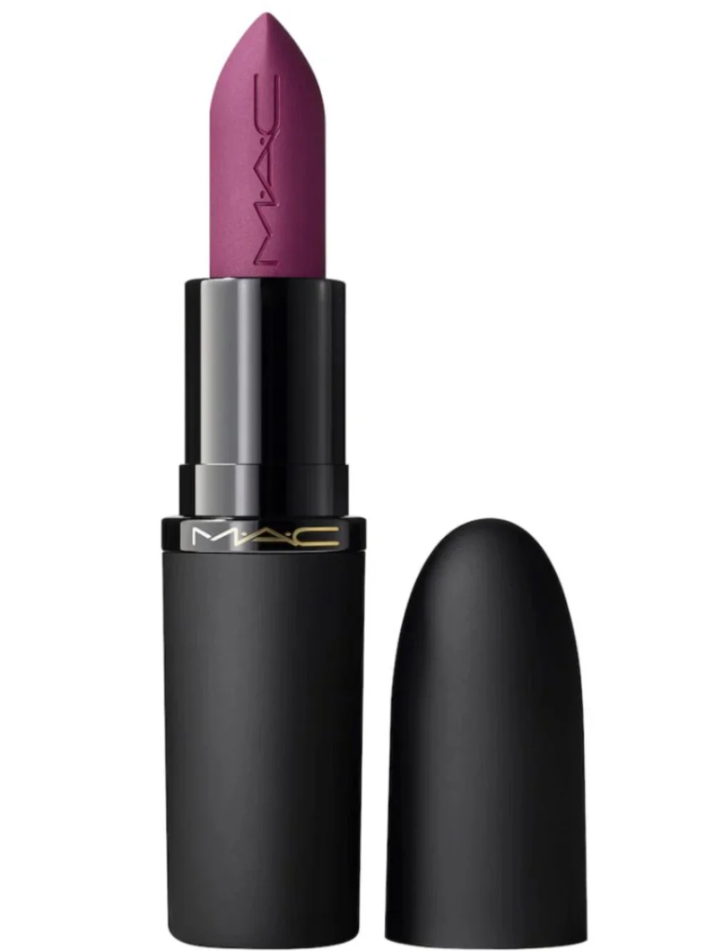 MAC Cosmetics Powder Kiss Longwear Hazy Matte Lipstick | On my mind - Picture 1 of 3